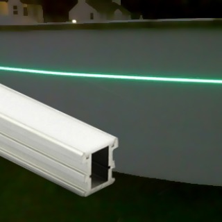 Aluminium LED Profile - Recess into Tiles, Floors and Walls